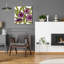  «Bloom Burst» par Trish Sierer, art mural en verre acrylique, 12 po x 12 po-101624479