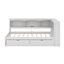 Lit de jour simple avec tiroirs, armoires et port USB-763543919