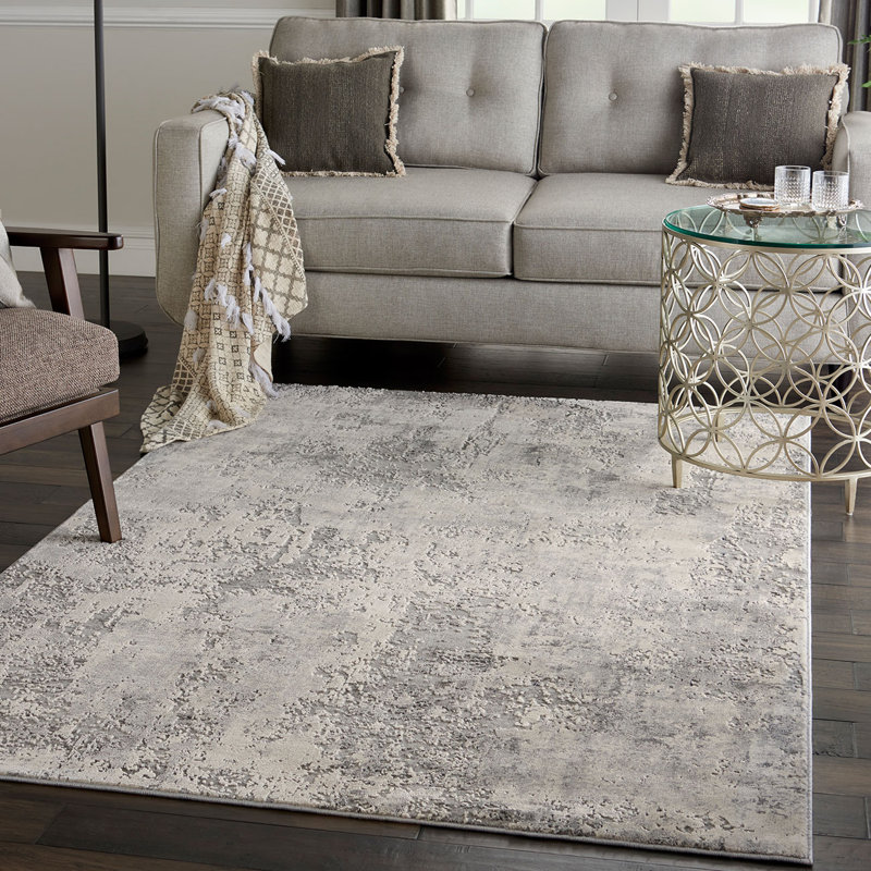 Beige Rug, 10Mm Thickness Luxurious Rug, Stain Resistant Abstract Rug For Living Room, & Dining Room, Round 160 cm