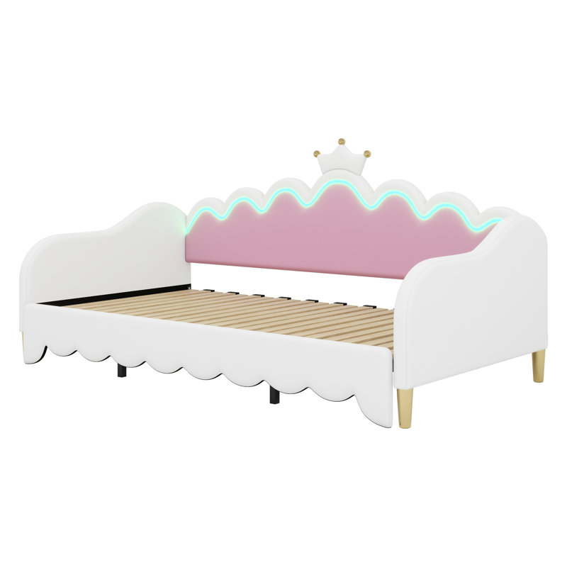 Minatare Upholstered Daybed, White