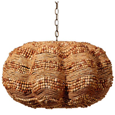 Clamshell 4 - Light Dimmable Novelty Chandelier