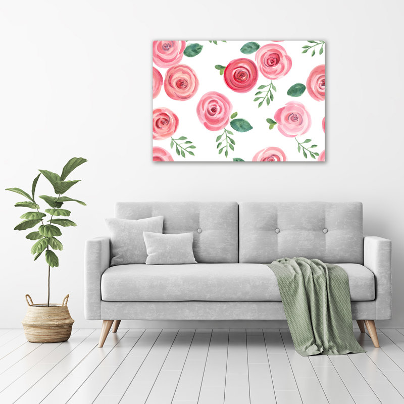 Roses - Wrapped Canvas Print