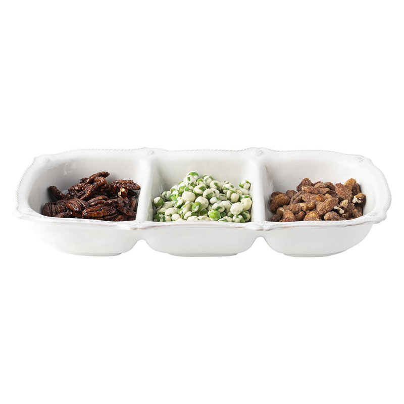 Berry & Thread 14" Triple Section Server
