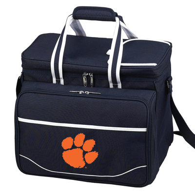 NCAA Clemson Tigers Insulated Equipped Picnic Cooler For Four