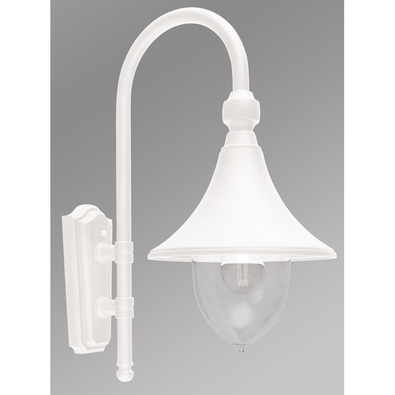 Welwyn Garden City Outdoor Barn Light, White