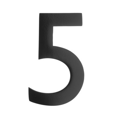 Numéro de maison à fixation affleurante