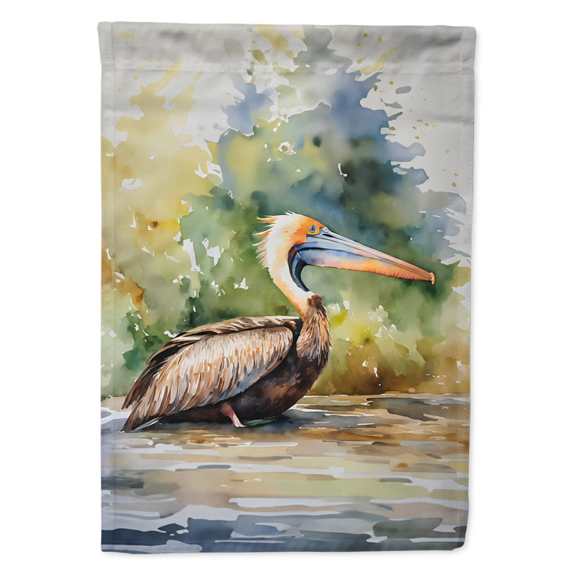Drapeau de maison en polyester à double face H 40 po x l 28 po Carvin