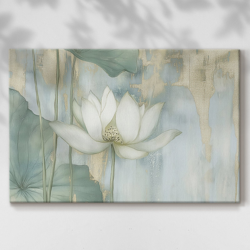 Floral Series-LX - Cavas enveloppés de galerie, 12 x 18