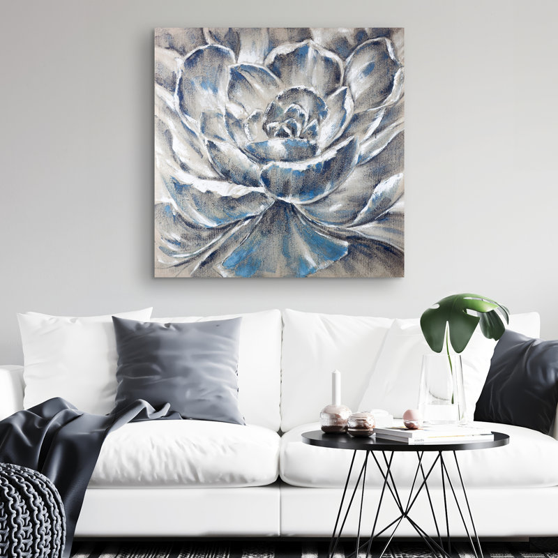 flower - 32"x32" art on canvas