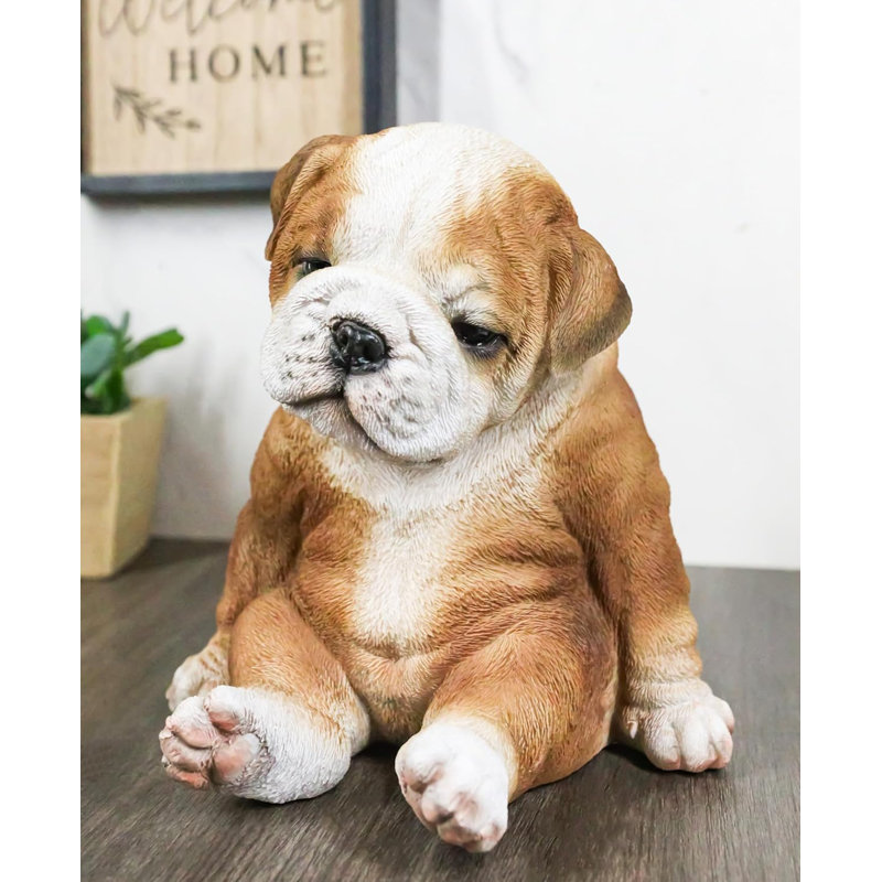 Figurine American Pedigree Dogs Lifelike Bulldog