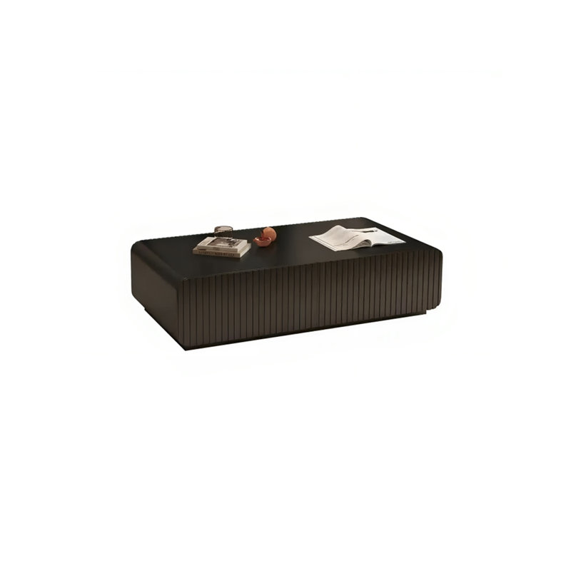 Table basse en bois de style moderne, Noir, noir, noir, noir