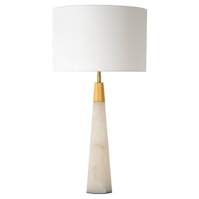 Tenedos Gold/White Table Lamp