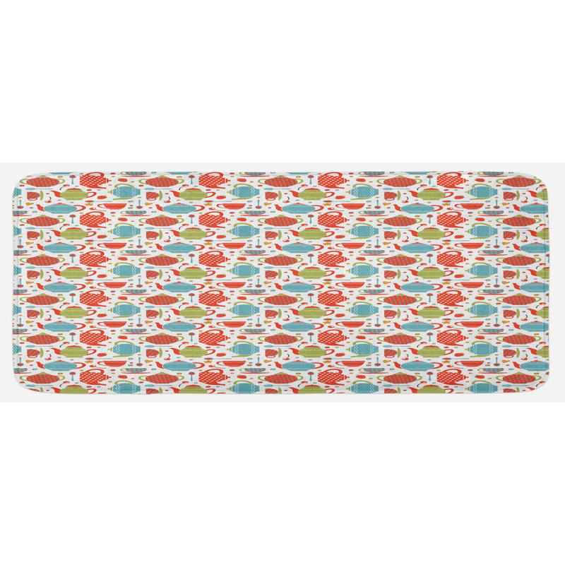 Tapis de cuisine Tea Party