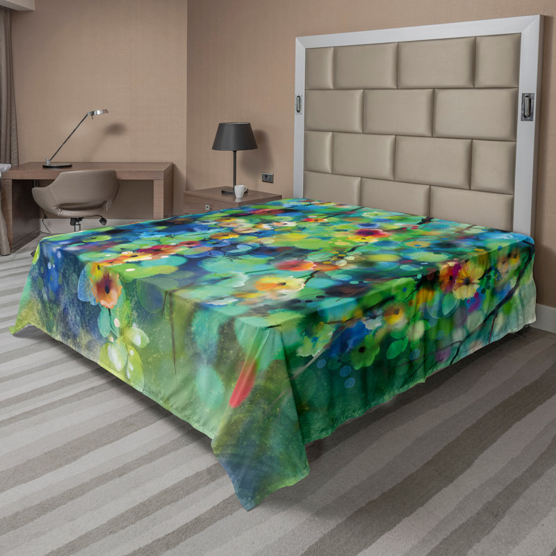 Drap plat Ambesonne, Drap plat pour très grand lit californien