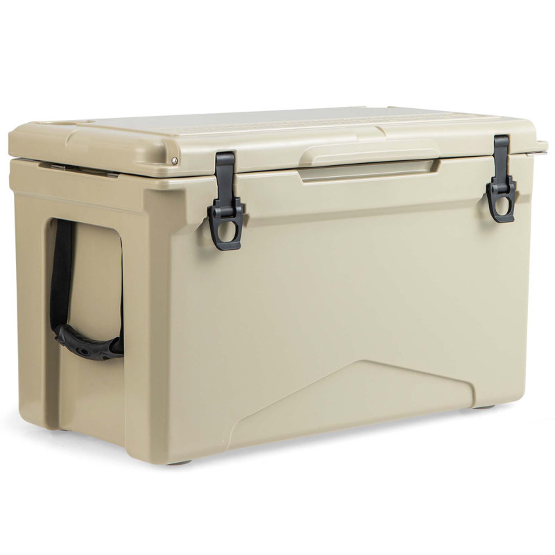 Costway 50 Quarts Ice Chest, Tan