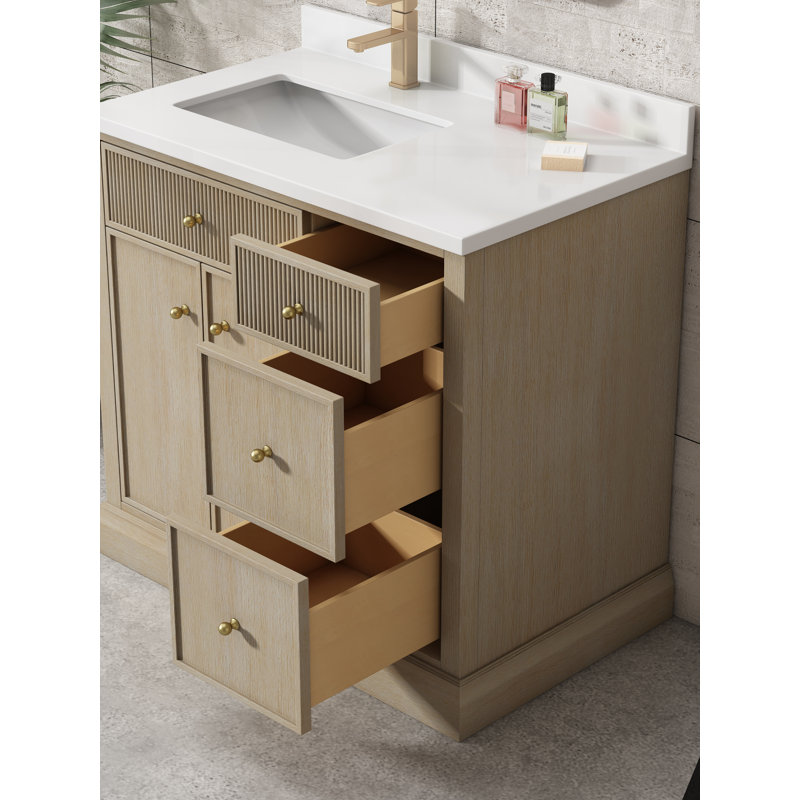 Meuble-lavabo de culture 36 "avec dosseret Maxbano