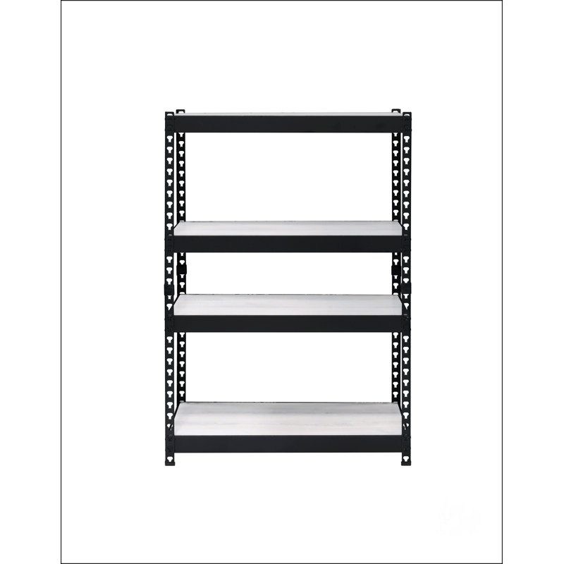 Natural & Black Finish Bookshelf