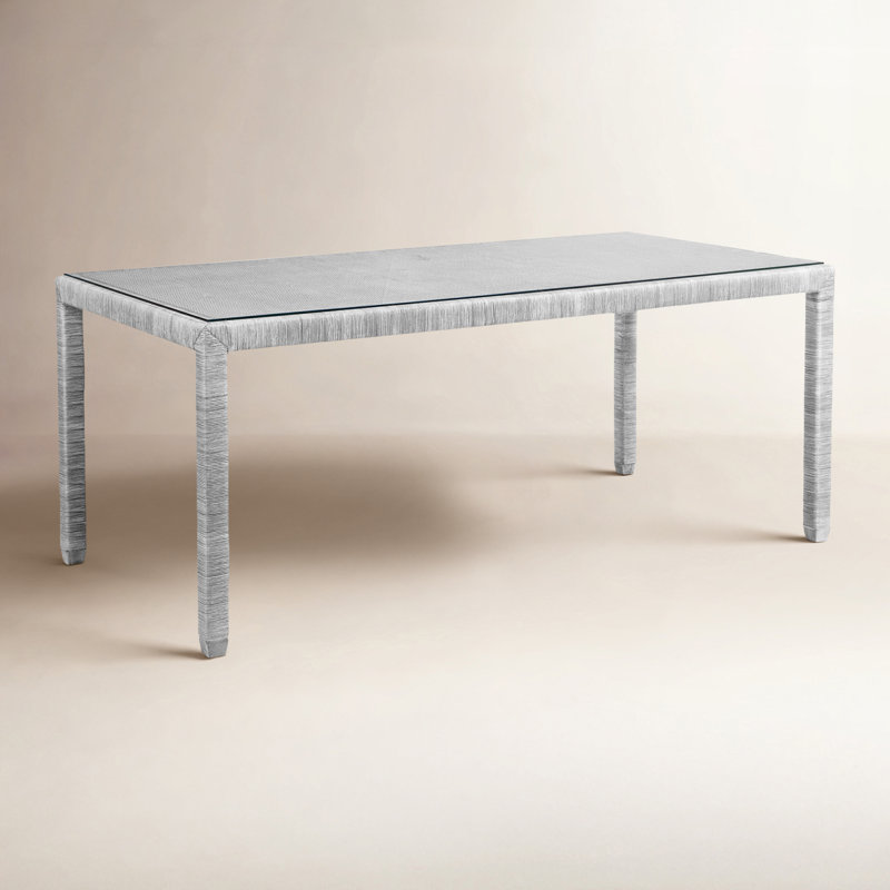 Glinda 72'' Dining Table, Frost White