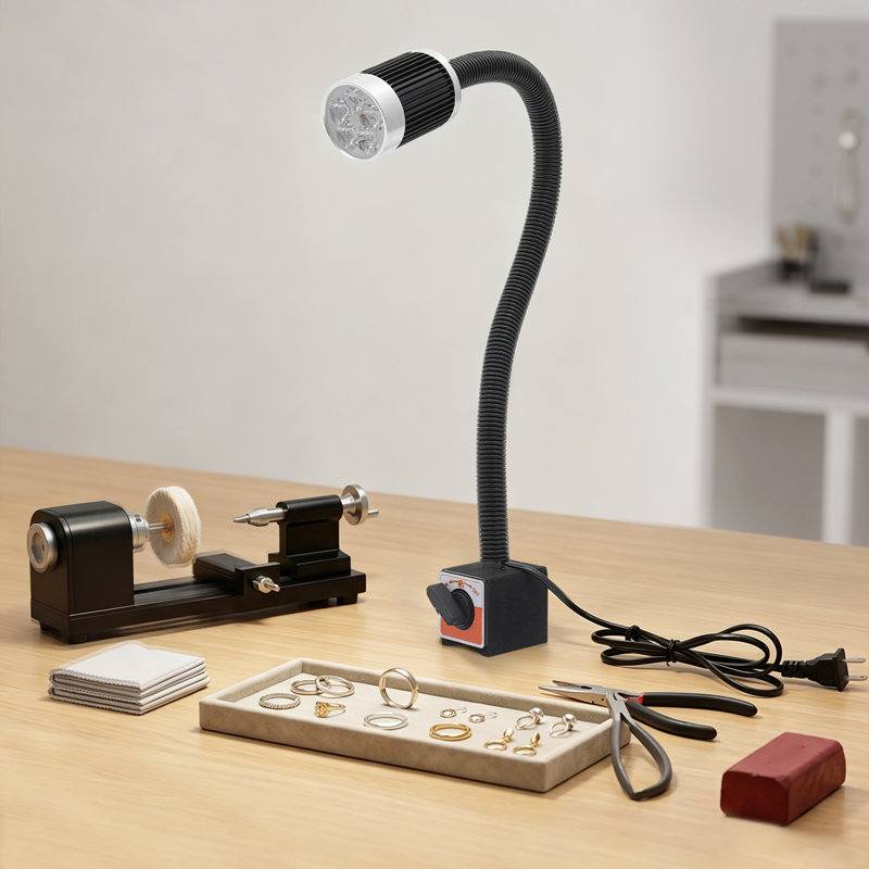Lampe de bureau réglable à DEL