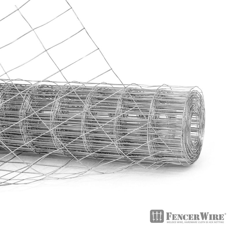 Fil soudé galvanisé de calibre 16 de Fencer Wire avec treillis mesurant 2 po x 4 po