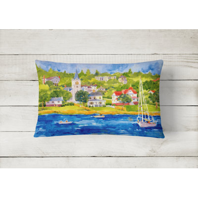 Harbour Reversible Throw Pillow