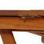 Square Folding Outdoor Bistro Table With Umbrella Hole , 51.1cm cm W 51.1cm cm D