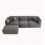 Canapé 122,1 "avec 3 coussins et repose-pieds-835008355