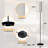69" Traditional Floor Lamp with 12W Three Color Temperature Blub for Living Room Bed Room