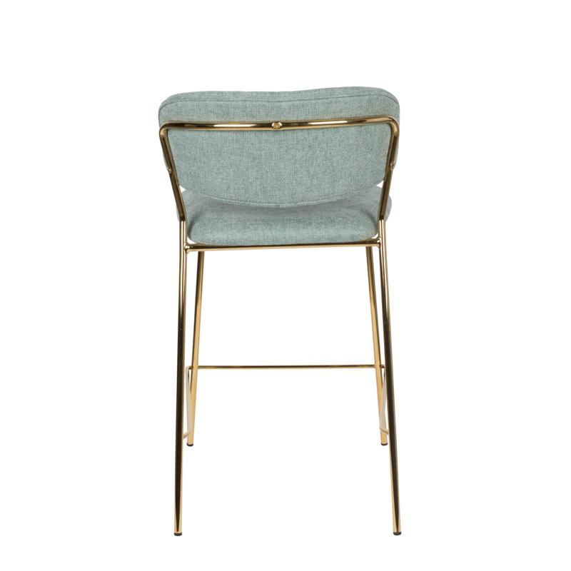 Jolien 26'' Counter Stool, Gold/Light Green, Light Green
