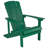 Commercial All-Weather Poly Resin Wood Adirondack Chair-26310996