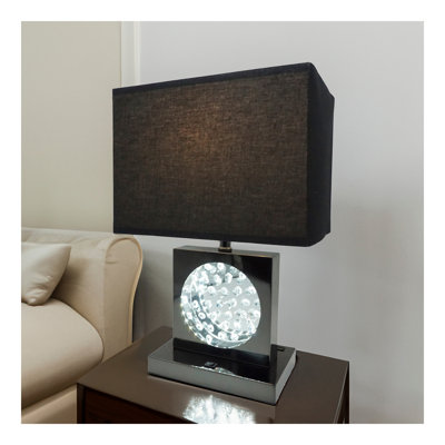 Abat-jour rectangulaire en cristal 1pc