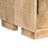 Bookshelf Decor Cabinet Book Cabinet with 2 Doors Solid Reclaimed Wood-2076616747