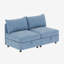 Couches, méridienne de style Mid-Century avec rangement pour petits espaces, salon-1696946320