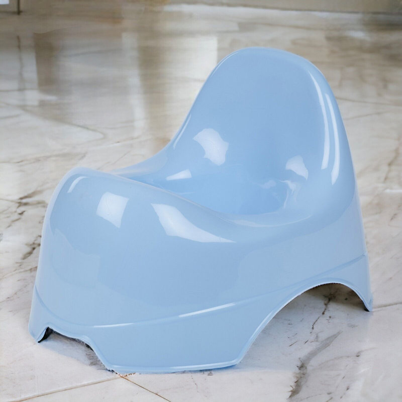 Kian Elongated Family Toilet Seat, Blue