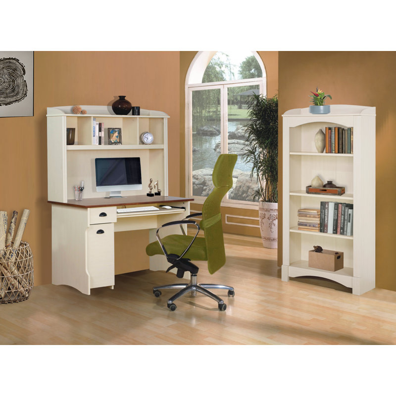 Valladolid Bookcase, White/Brown