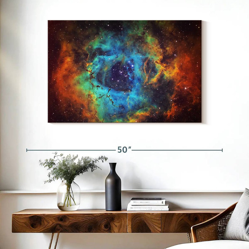 Oberle Celestial Nebula, 26" H x 39" W