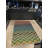 Light-Themed Multi-Colored Zigzag Geometric Patterned Modern Decorative Rug-299343449