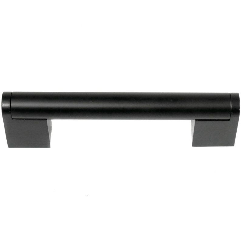 Bar Pull, Matte Black, 3.75"