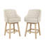 Tabouret de bar rembourré Chela-876801182