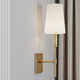 Altera Single Light Steel Dimmable Wallchiere