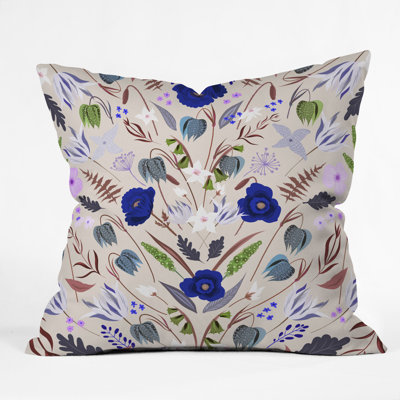 Iveta Abolina Poppy Meadow Throw Pillow