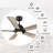 48-Inch  5-Blade Smart Ceiling Fan with Light-89999356