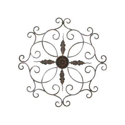 Traditional Plants & Flowers Wall Decor on Metal