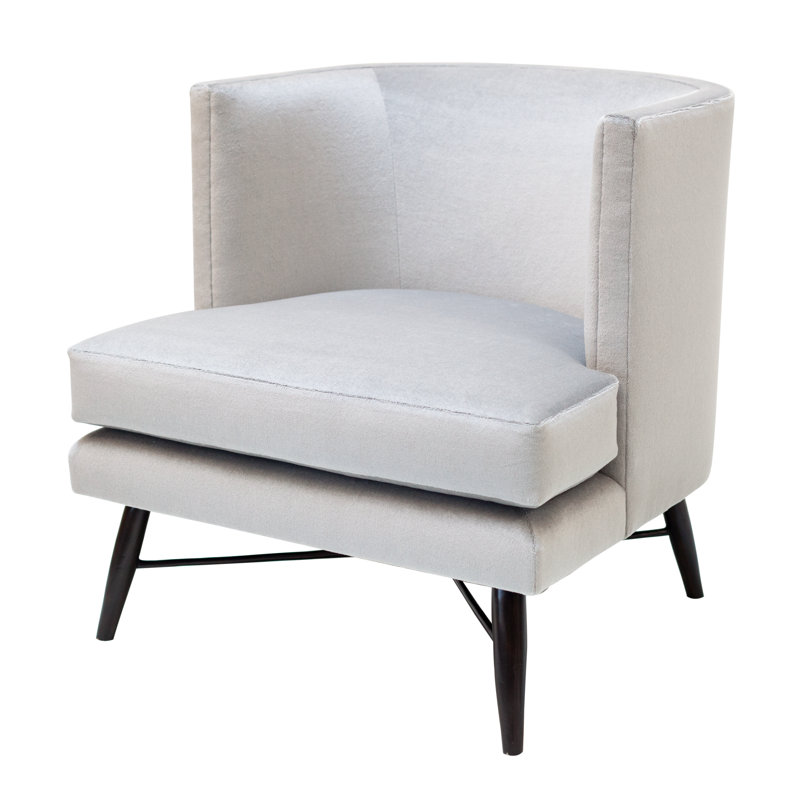 Poppy Leather Barrel Chair
