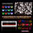 Electric Fireplace Recessed And Wall Mounted, Fireplace Heater With Touch Screen And Remote Control, Adjustable Flame Color, 750w/1500w-3671300-3671306