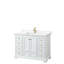 Ensemble de meuble-lavabo simple autoportant 48 po avec plateau en quartz Deborah-98119416-98119417-98119419