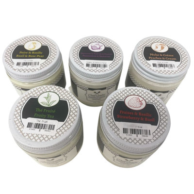 Ensemble de bougies parfumées 5 pièces