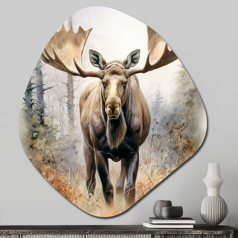 Décoration murale irrégulière Moose Serenity II - Moose Nebula, H 28 po x l 25 po x P 1 po