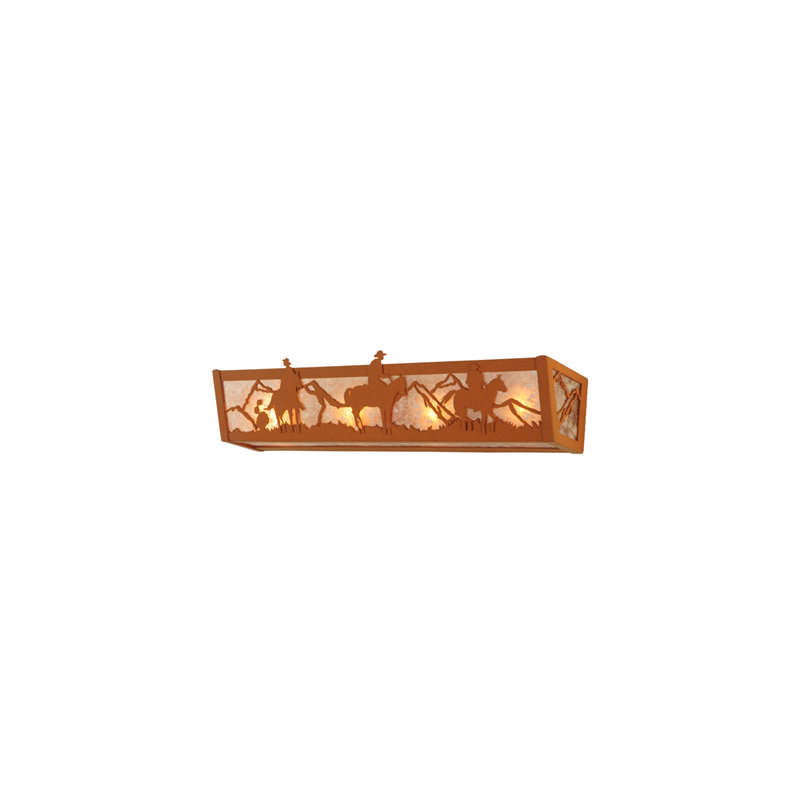 Rustic Lodge 4 - Light Bath Bar