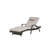 Reclining Chair For Outdoor Use - Gray + Cushion Foldable For Lawn, Poolside, Garden 600 Lbs Bearing Chairs With Cushions Metal Frame Patio, Garden, Beach Support-267551073